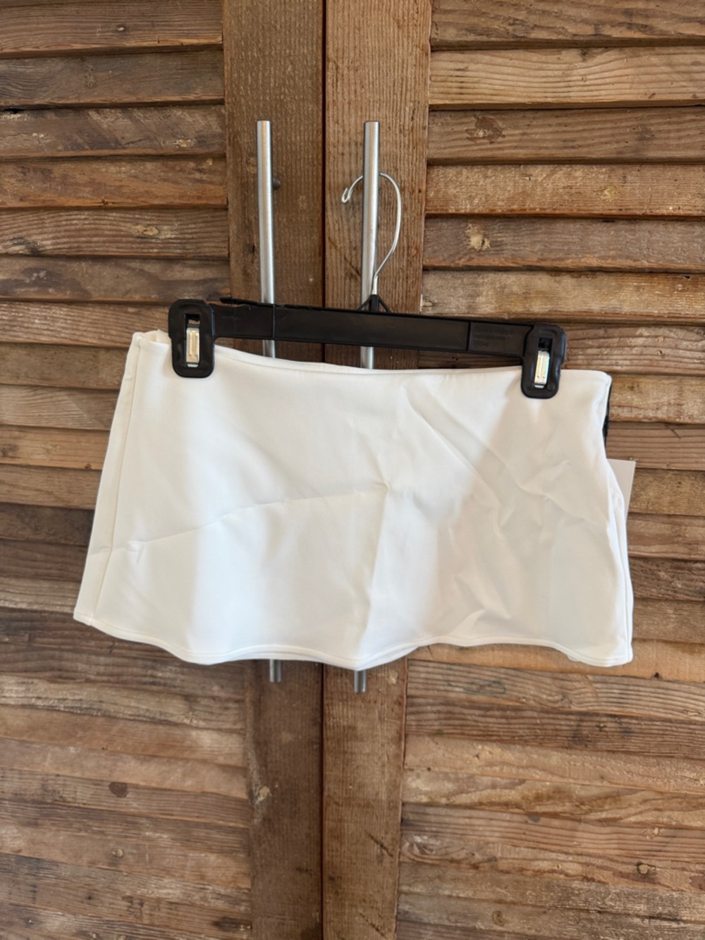 White Mini Skirt - Sleek Women's Skort